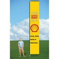 14ft Banner Flag with Ground Stake-Double